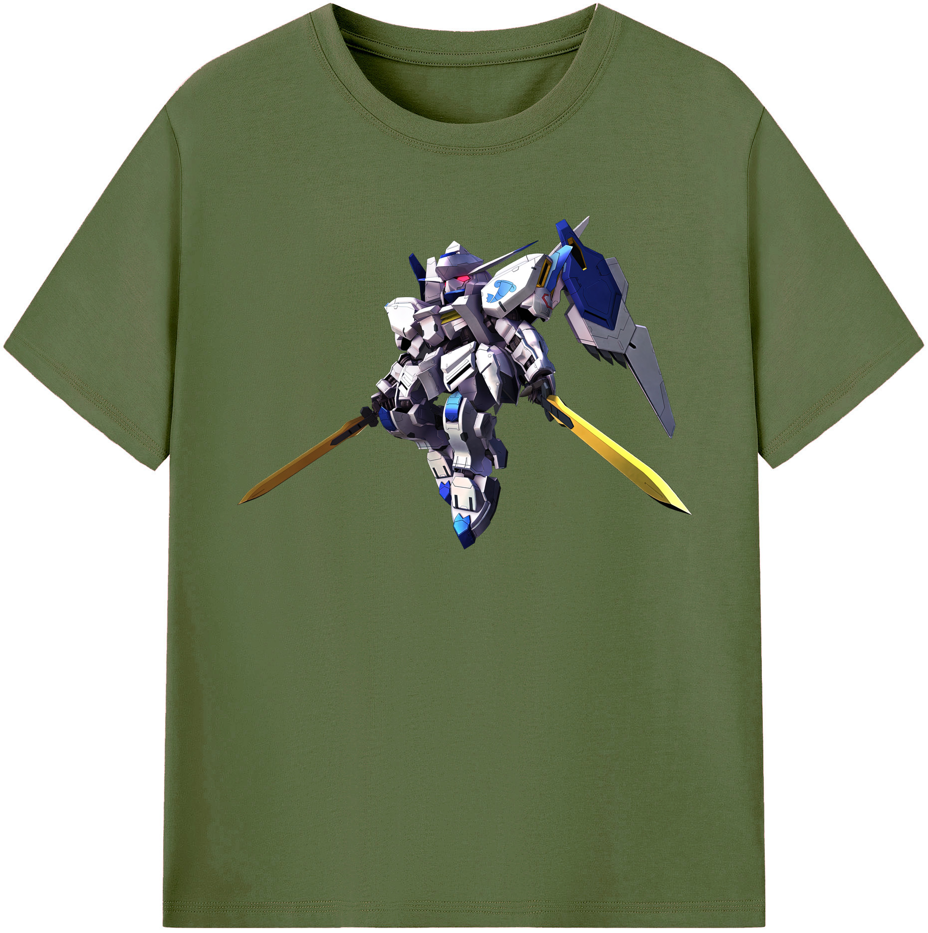 （画像用） 機動戦士ガンダム Mobile Suit Gundam 綿100％半袖Tシャツ（フロントプリント）